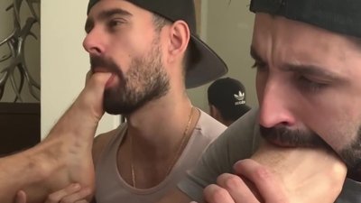 brunette fetish from Broke Straight Boys