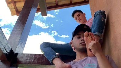 brunette fetish from Helpless Boys